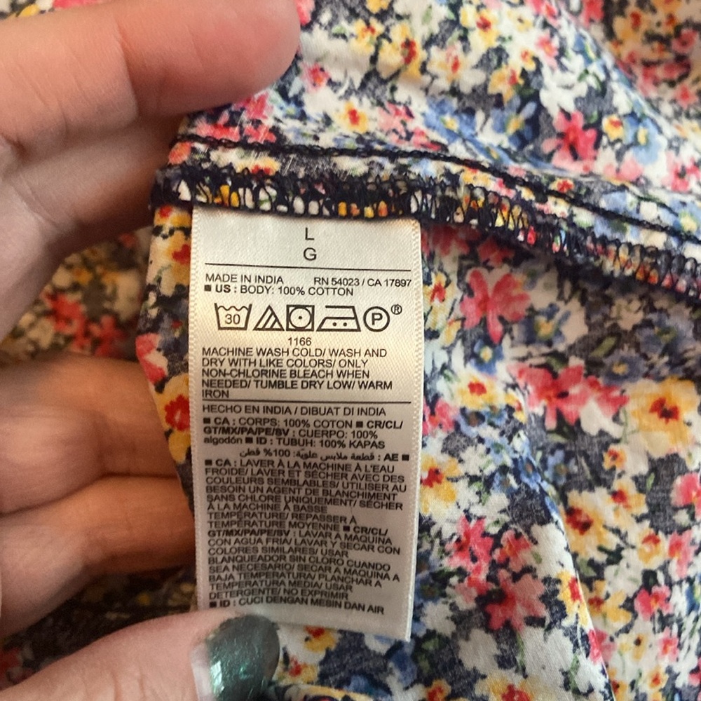 NWT Old Navy Floral Print Women's Top - Picture 7 of 7